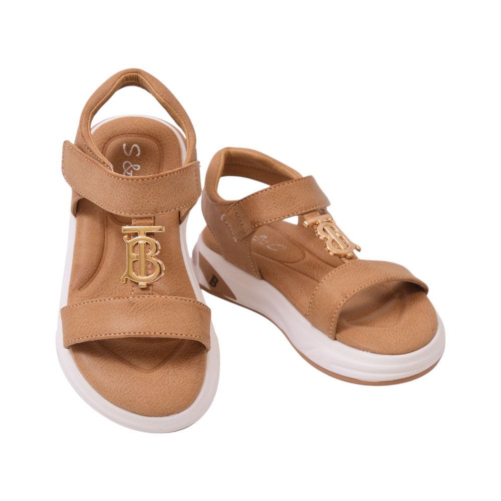 BOYS SANDAL 28 KHAKI H011 25-30 Default Title - MamasJan KidsWear