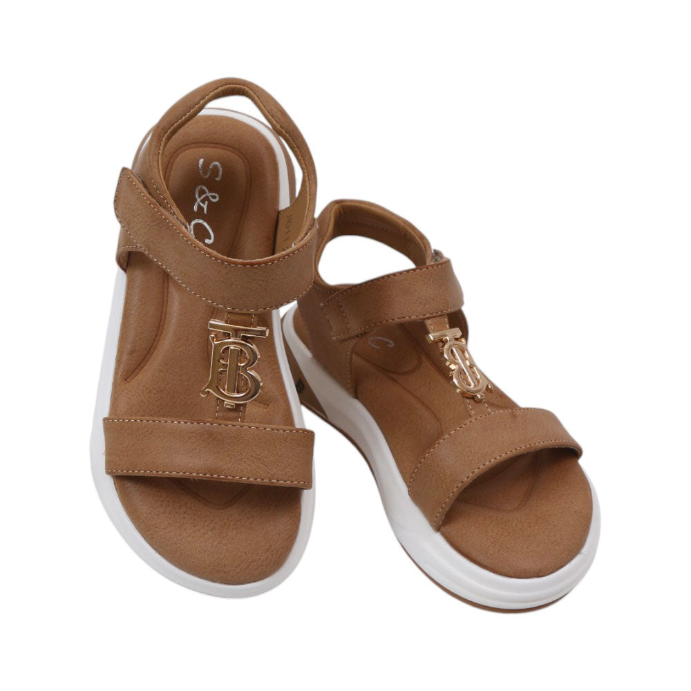 BOYS SANDAL 29 KHAKI H011 25-30 Default Title - MamasJan KidsWear