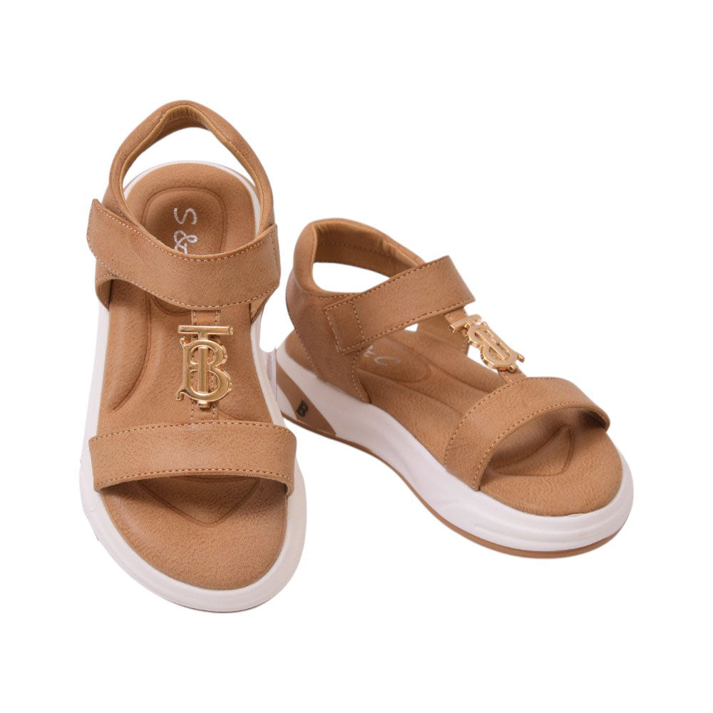 BOYS SANDAL 30 KHAKI H011 25-30 Default Title - MamasJan KidsWear