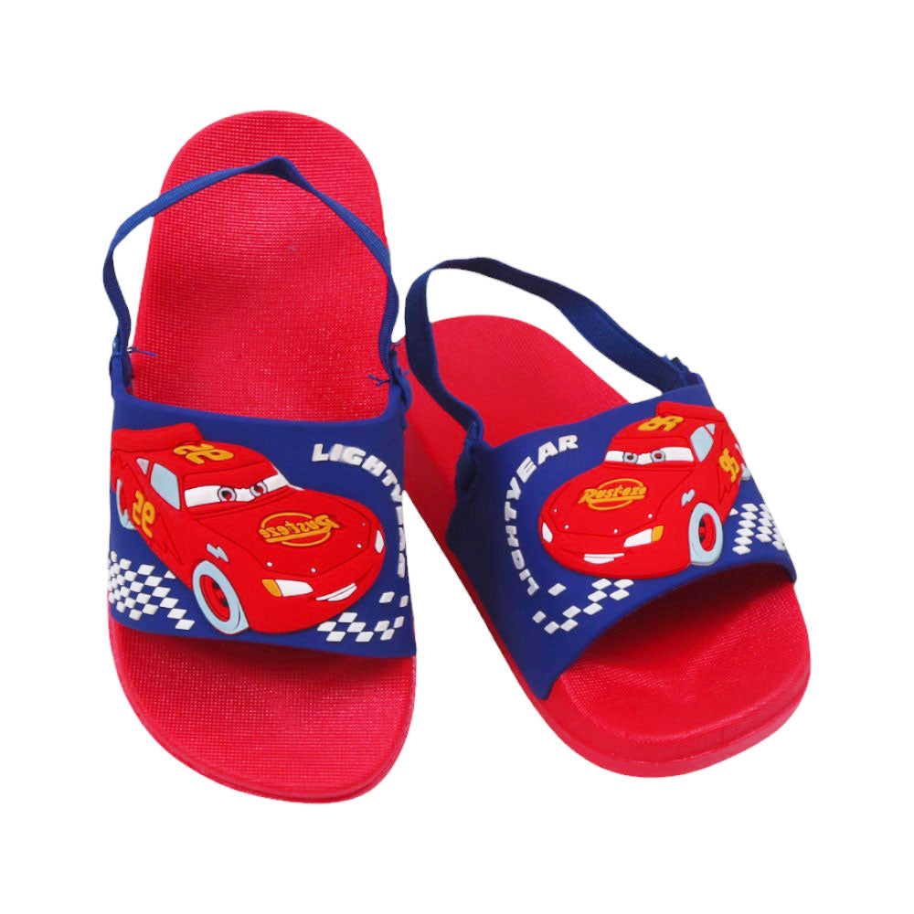 BOYS SLIPPER BACK STRAP 22-23 RED WY7132 18-23 Default Title - MamasJan KidsWear