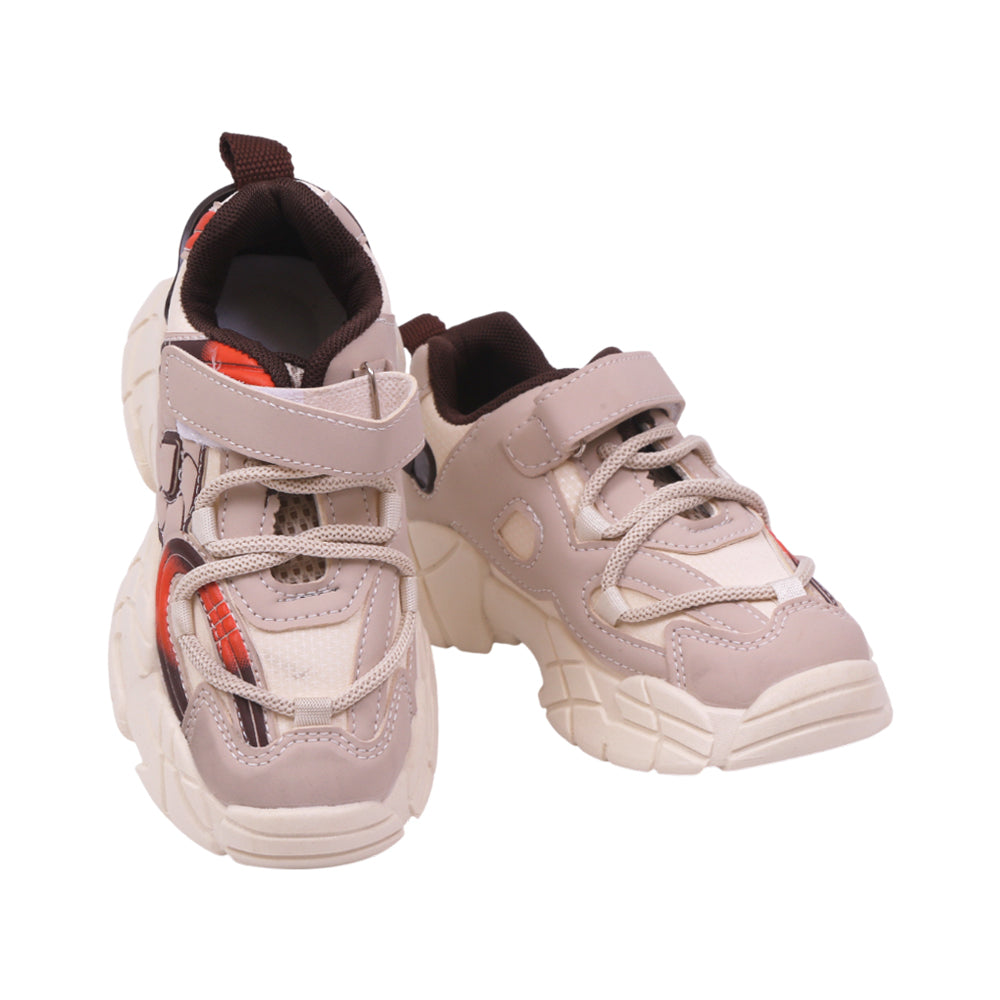 BOYS JOGGER IR 28 BEIGE 6108 26-30 Default Title - MamasJan KidsWear