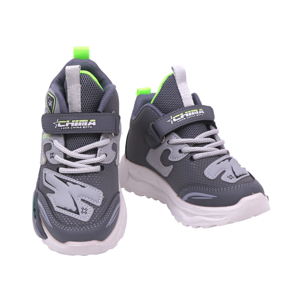 BOYS JOGGER IR 28 GREY 121 27-32 Default Title - MamasJan KidsWear