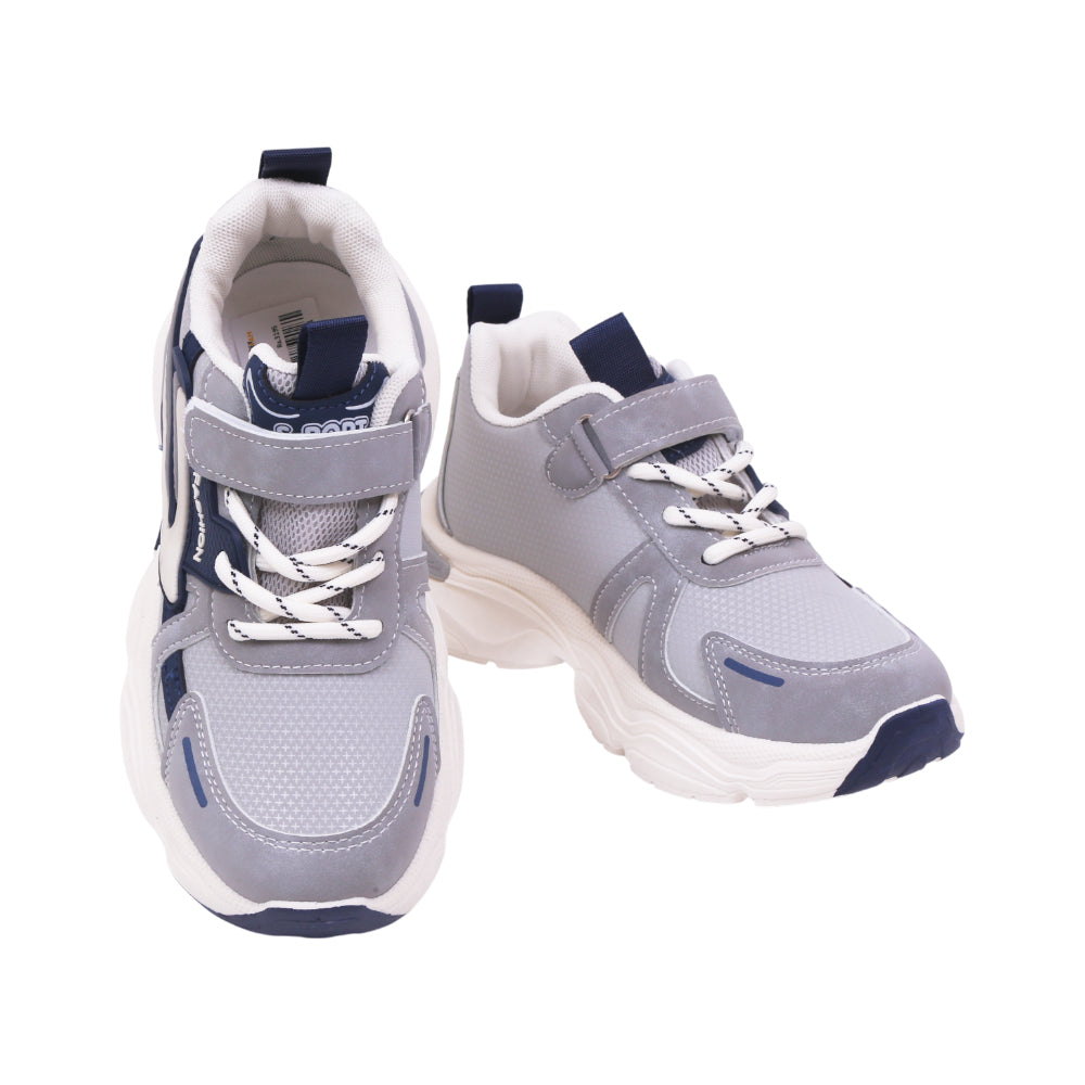 BOYS JOGGER IR 36 GREY F178 33-38 Default Title - MamasJan KidsWear