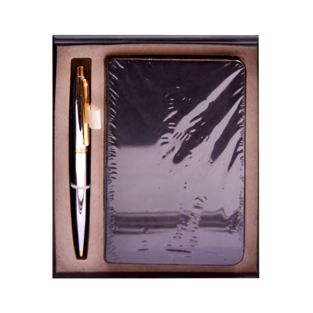 SHEAFFER 9422 G /SET VFM POLISHED CHROME WITH GOLD TRIM BP Default Title - MamasJan Gift counter