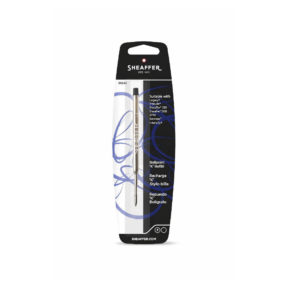 SHEAFFER 99334 BALLPEN REFILL BLACK FINE Default Title - MamasJan Gift counter