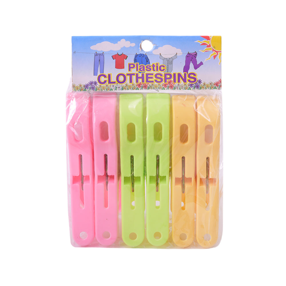 CLOTH CLIP 6PC PACK IR 50960-Z127 Default Title - MamasJan Grocery Nonfood