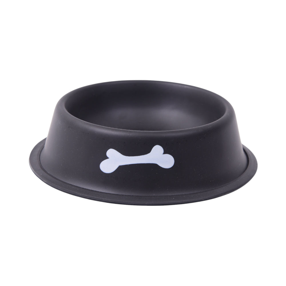 DOGS FOOD BOWL 18 CM IR MB044 Default Title - MamasJan Grocery Nonfood
