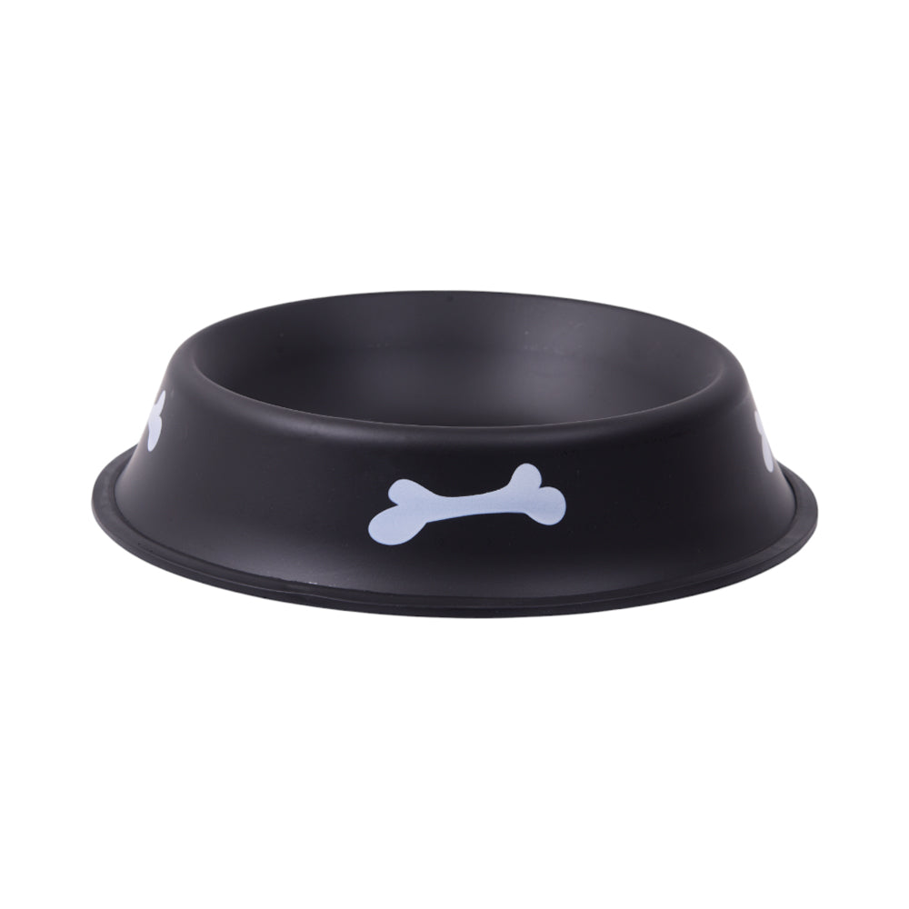 DOGS FOOD BOWL 26 CM IR MB046 Default Title - MamasJan Grocery Nonfood