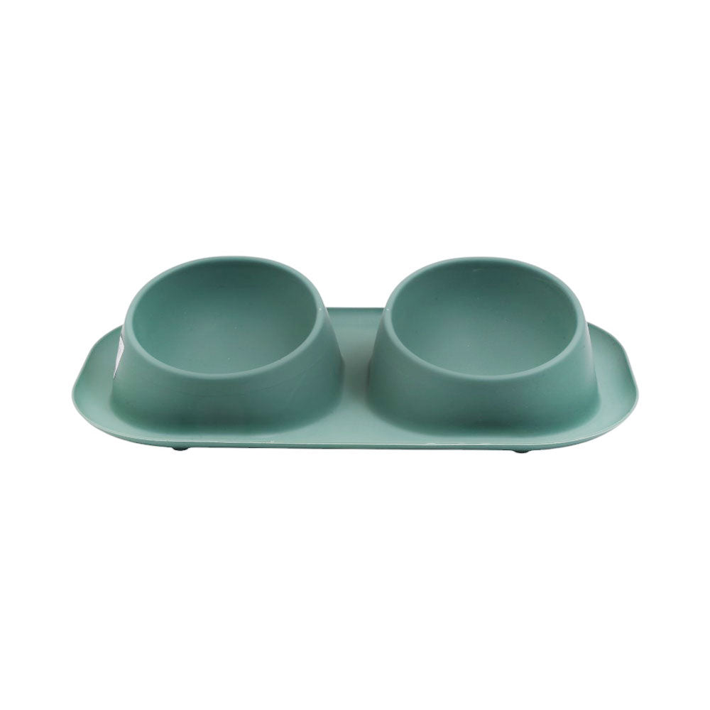 PET FEEDING BOWL 2PC IR MB049 Default Title - MamasJan Grocery Nonfood