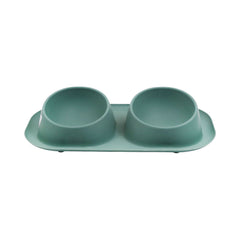 PET FEEDING BOWL 2PC IR MB049 Default Title - MamasJan Grocery Nonfood