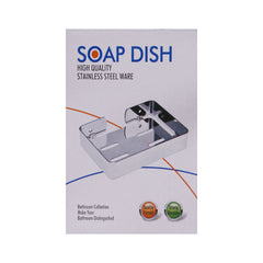 STAINLESS STEEL SOAP DISH IR SS35-SS40 Default Title - MamasJan Household
