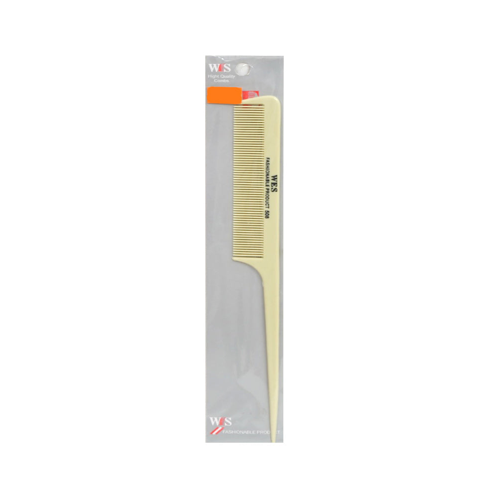 WES HAIR COMB WITH TAIL 508 Default Title - MamasJan haircare