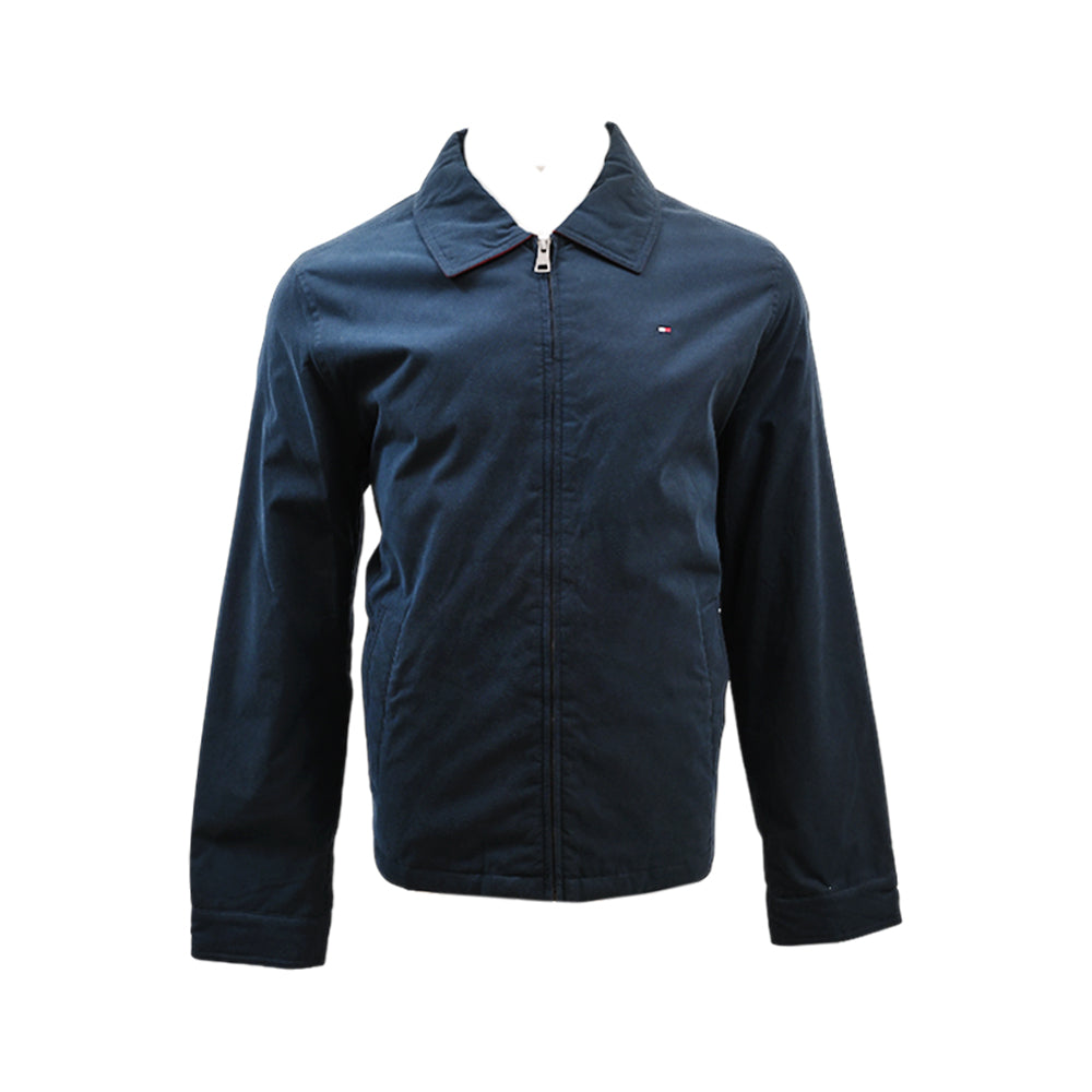 TH MEN L/S MICROTWILL FILLED JACKET 159AK-644 NVY M (IRW) (C Default Title - MamasJan mens wear