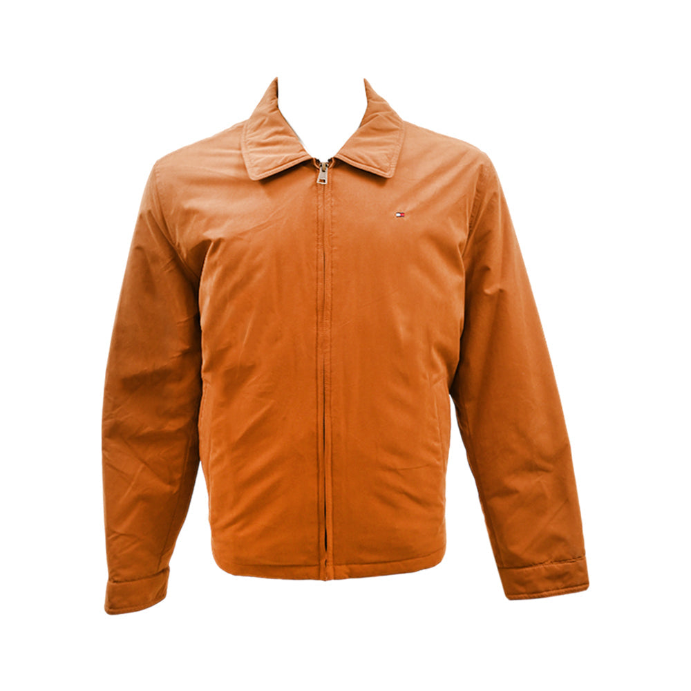 TH MEN L/S MICROTWILL FILLED JACKET 159AK-644 BRN XL (IRW) ( Default Title - MamasJan mens wear