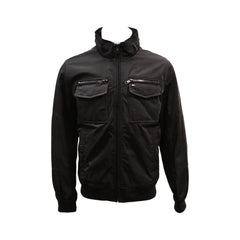 TH MEN L/S PERFORMANCE BOMBER JACKET 158AP775 BLK M (IRW) (C Default Title - MamasJan mens wear