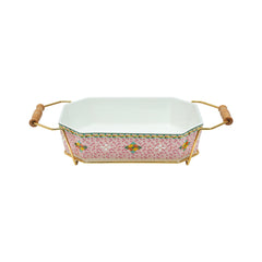 DISH WITH STAND RECTANGULAR ONE MORE IR 7125D-11.5R-D290P Default Title - MamasJan Crockery