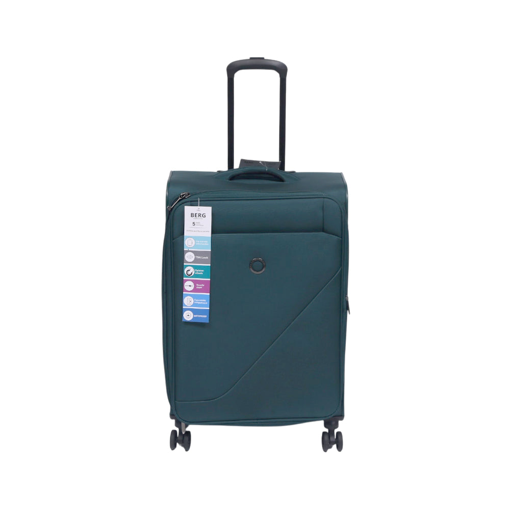BERG GERMAN TROLLEY CASE DESTINATION GREEN 24 INCH Default Title - MamasJan Luggage