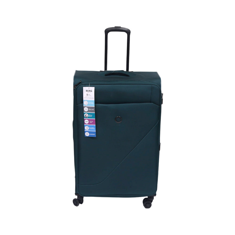 BERG GERMAN TROLLEY CASE DESTINATION GREEN 28 INCH Default Title - MamasJan Luggage