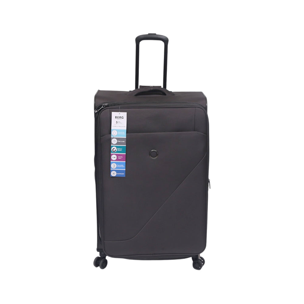 BERG GERMAN TROLLEY CASE DESTINATION GREY 28 INCH Default Title - MamasJan Luggage