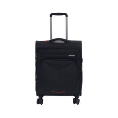 AMERICAN TOURISTER TROLLEY CASE SUMMER FUNK BLACK 20 INCH Default Title - MamasJan Luggage