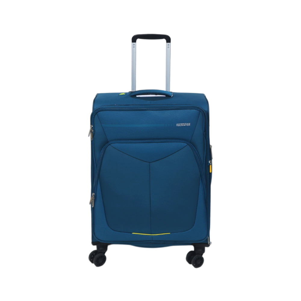 AMERICAN TOURISTER TROLLEY CASE SUMMER FUNK GREEN 24 INCH Default Title - MamasJan Luggage