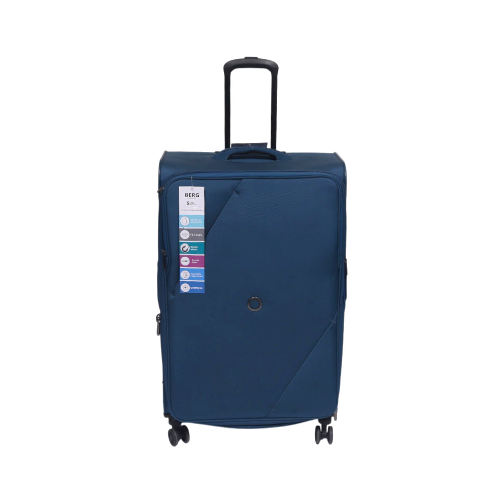 BERG GERMAN TROLLEY CASE MARINGA GREY BLUE 28 INCH Default Title - MamasJan Luggage