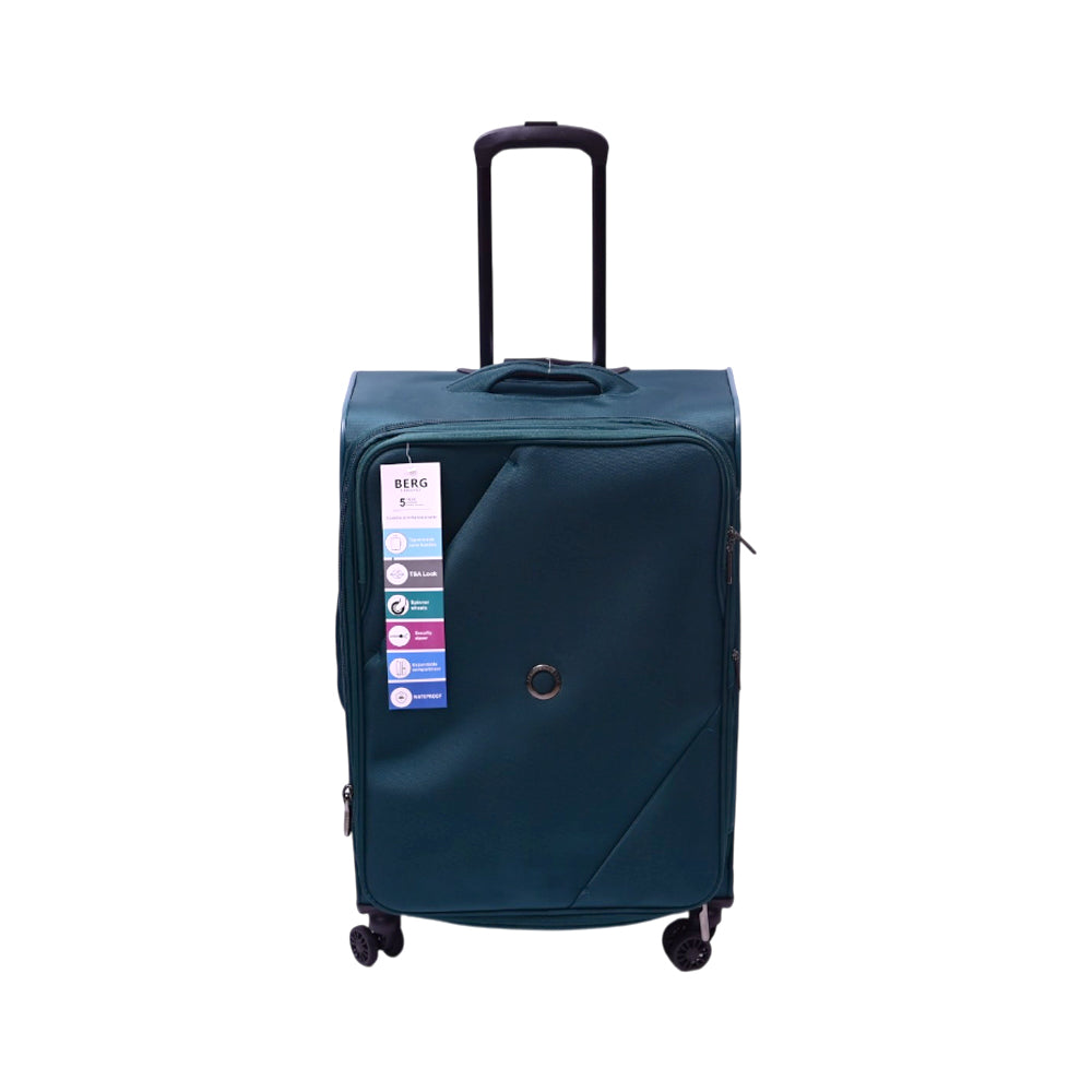 BERG GERMAN TROLLEY CASE MARINGA GREEN 24 INCH Default Title - MamasJan Luggage