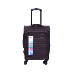 BERG GERMAN TROLLEY CASE NG BROWN 20 INCH Default Title - MamasJan Luggage