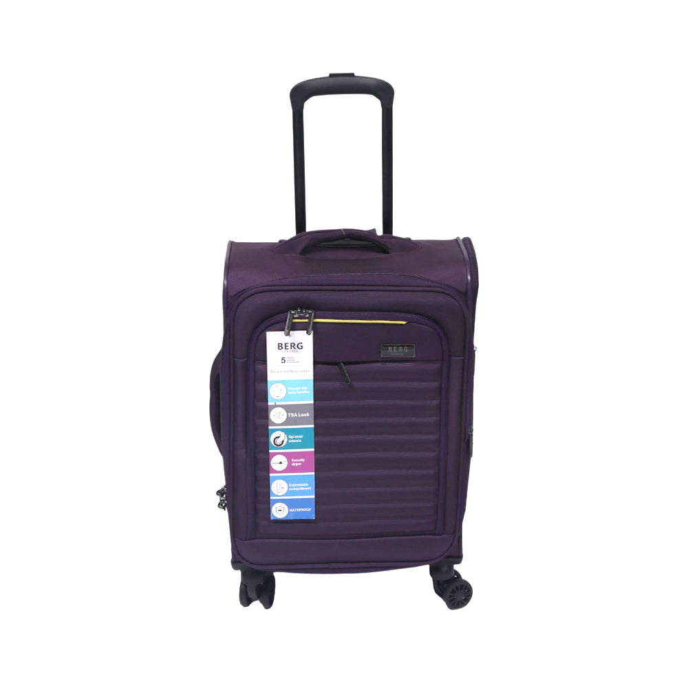 BERG GERMAN TROLLEY CASE NG PURPLE 20 INCH Default Title - MamasJan Luggage