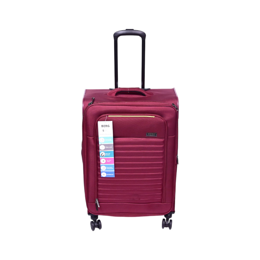 BERG GERMAN TROLLEY CASE NG RED 24 INCH Default Title - MamasJan Luggage