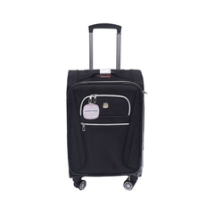 SWISS GEAR TROLLEY CASE CHECK LITE BLACK 20 INCH Default Title - MamasJan Luggage