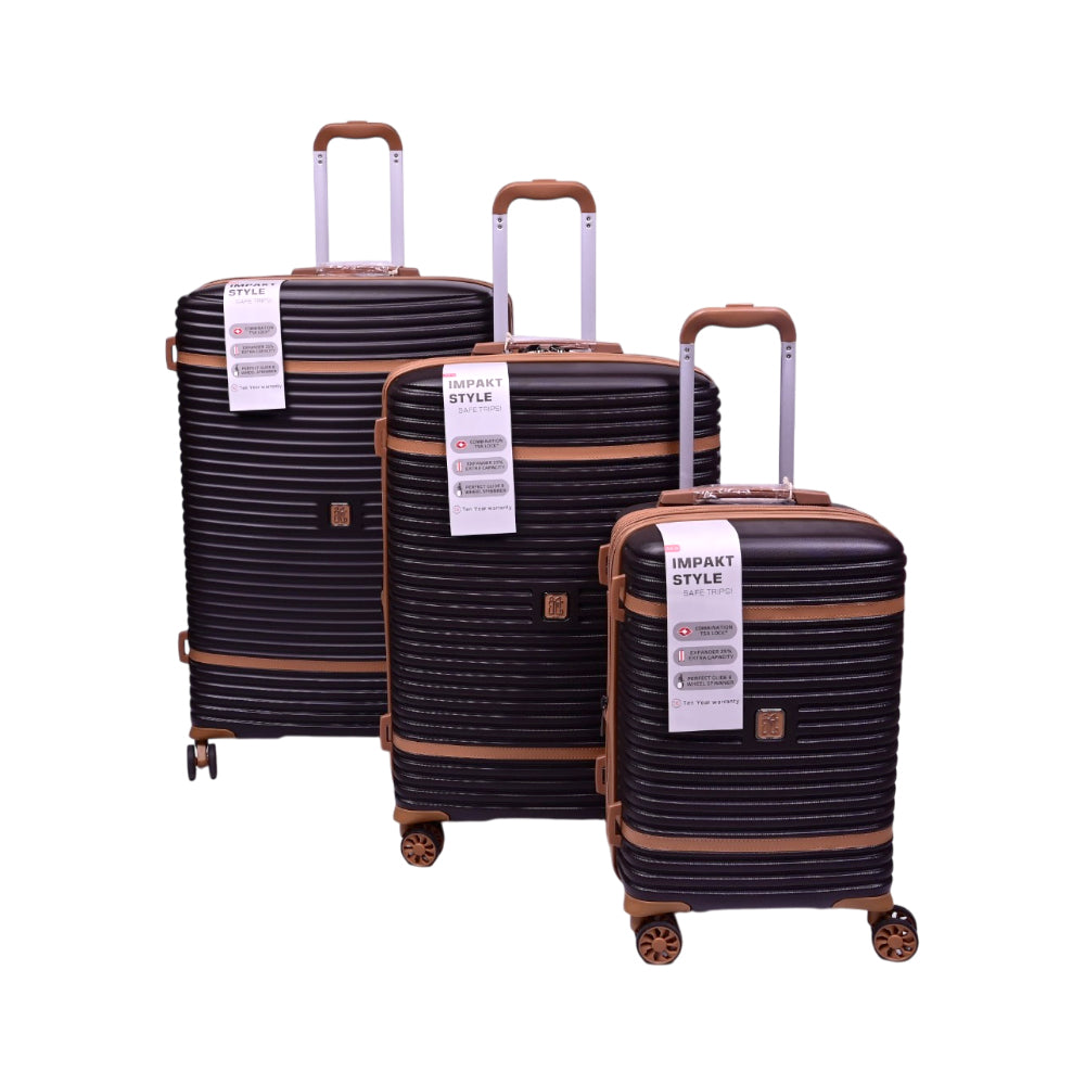 IT TROLLEY SET 3PC IR IT0503 Default Title - MamasJan Luggage