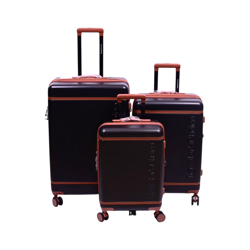 TRAVEL CHOICE TROLLEY SET 3PC IR TC9282 Default Title - MamasJan Luggage