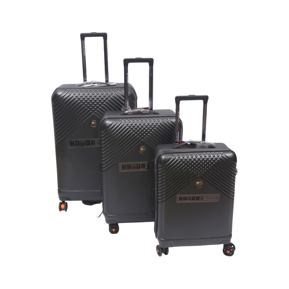 TRAVEL MATT TROLLEY SET 3PC IR 859309 Default Title - MamasJan Luggage