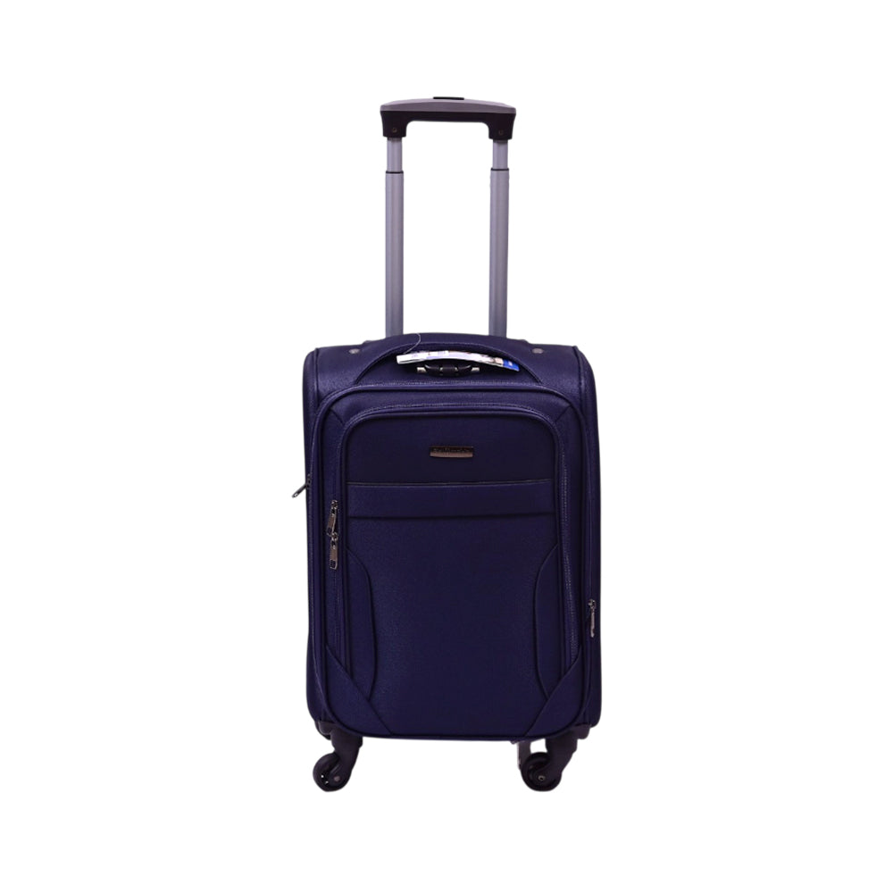 SAIMEIDE TROLLEY CASE NAVY 20 INCH Default Title - MamasJan Luggage