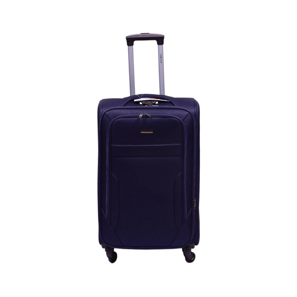 SAIMEIDE TROLLEY CASE NAVY 26 INCH Default Title - MamasJan Luggage
