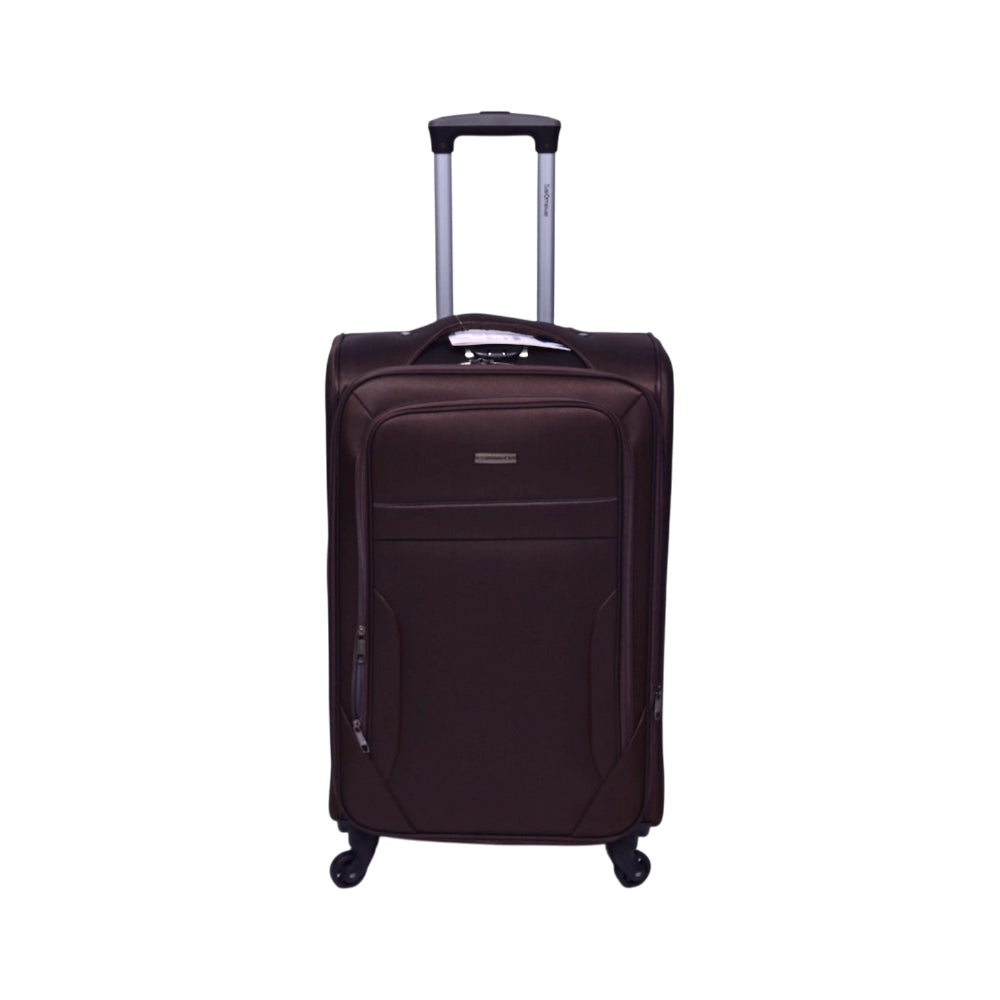 SAIMEIDE TROLLEY CASE COFFEE 26 INCH Default Title - MamasJan Luggage