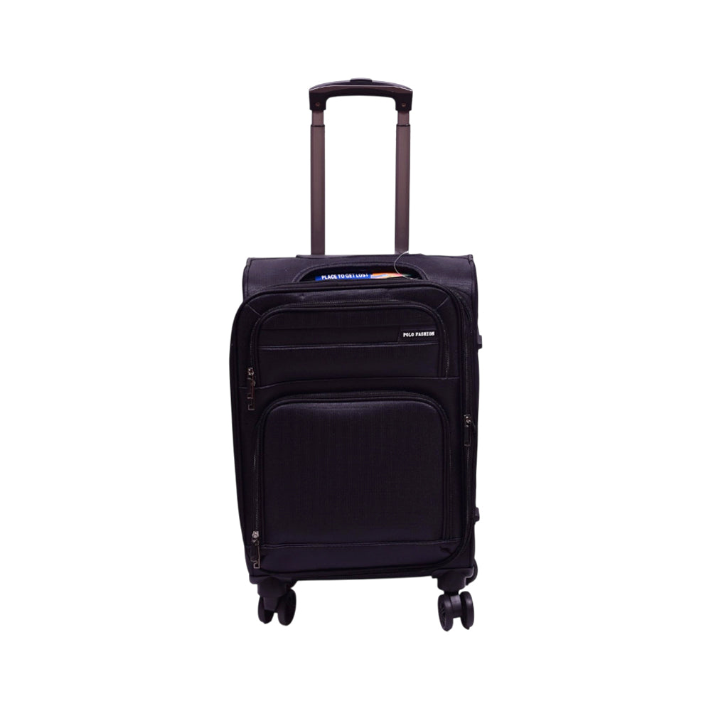 POLO FASHION TROLLEY CASE BLACK 20 INCH Default Title - MamasJan Luggage