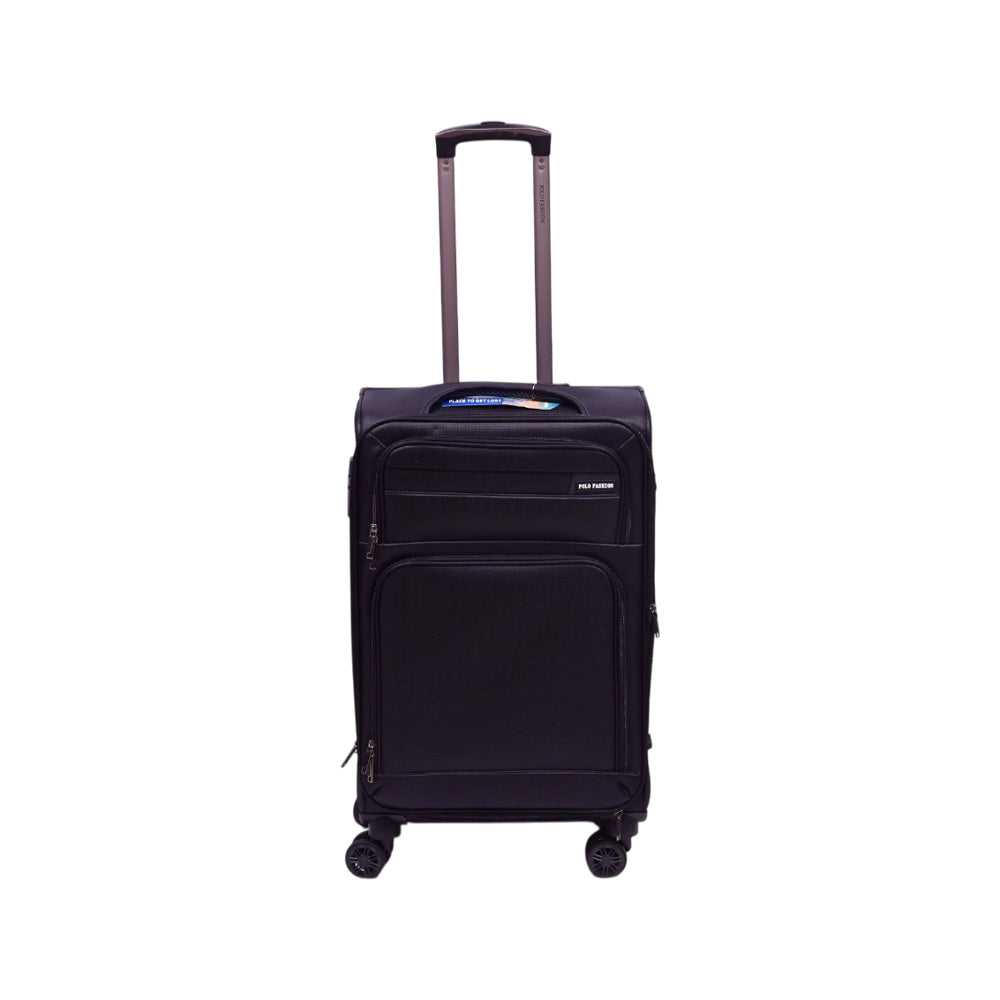 POLO FASHION TROLLEY CASE BLACK 24 INCH Default Title - MamasJan Luggage