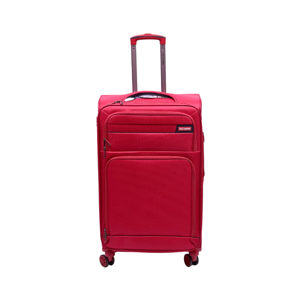 POLO FASHION TROLLEY CASE RED 28 INCH Default Title - MamasJan Luggage