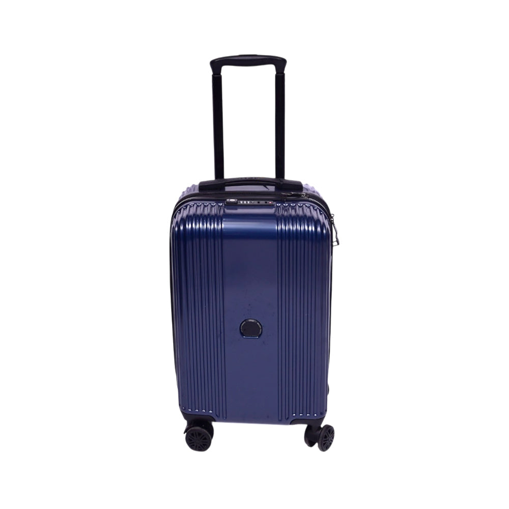 DELSEY TROLLEY CASE OPHIELE PLUS BLUE 20 INCH Default Title - MamasJan Luggage