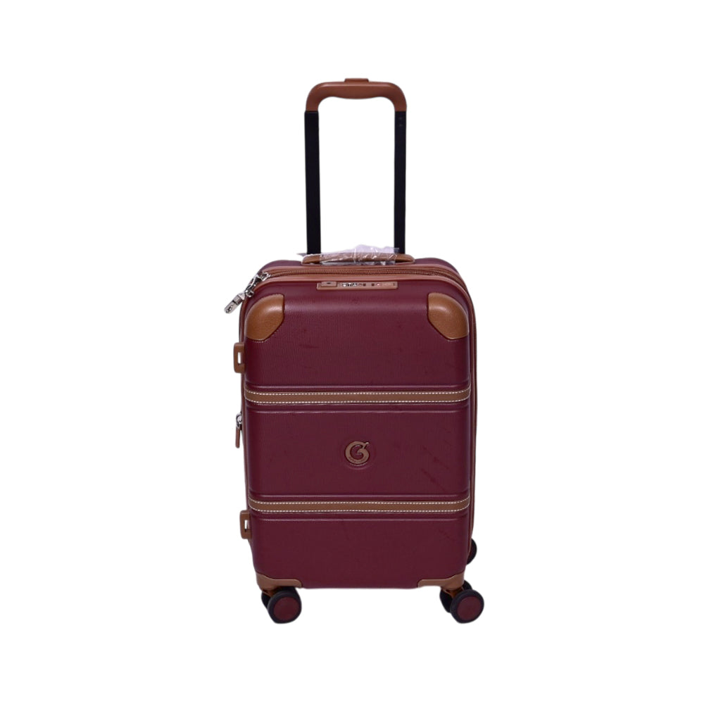 GOBY TROLLY CASE AGATE RED 28 INCH Default Title - MamasJan Luggage