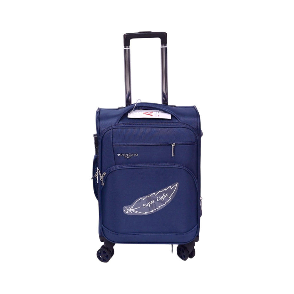 RONCATO TROLLY CASE AIR LITE NAVY 20 INCH Default Title - MamasJan Luggage