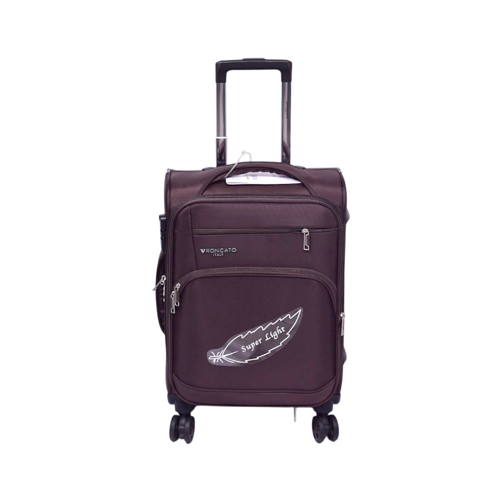 RONCATO TROLLY CASE AIR LITE COFFEE 20 INCH Default Title - MamasJan Luggage
