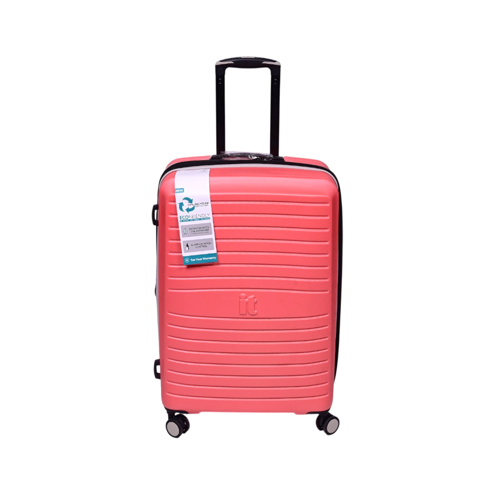 IT TROLLEY CASE ECO PROTECT CORAL 24 INCH Default Title - MamasJan Luggage