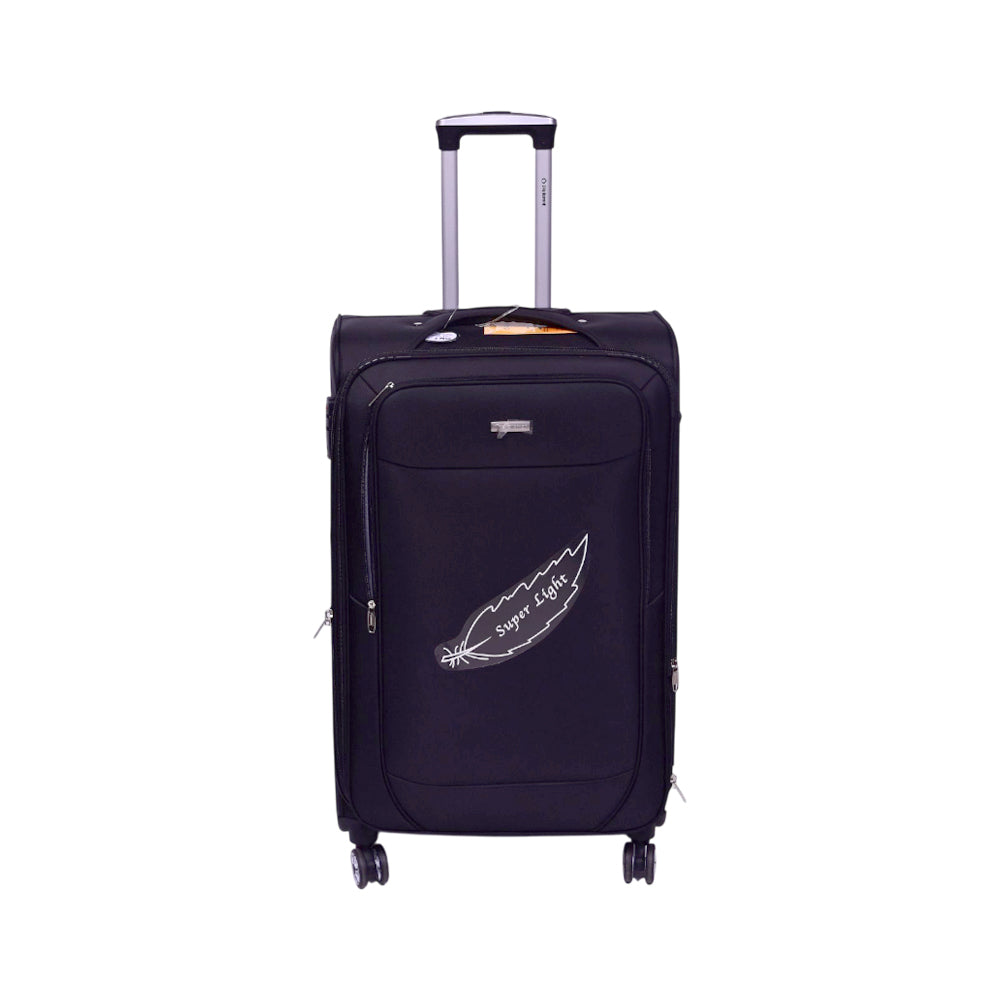 DIPLOMAT TROLLEY CASE AIR PLUS BLACK 28 INCH Default Title - MamasJan Luggage