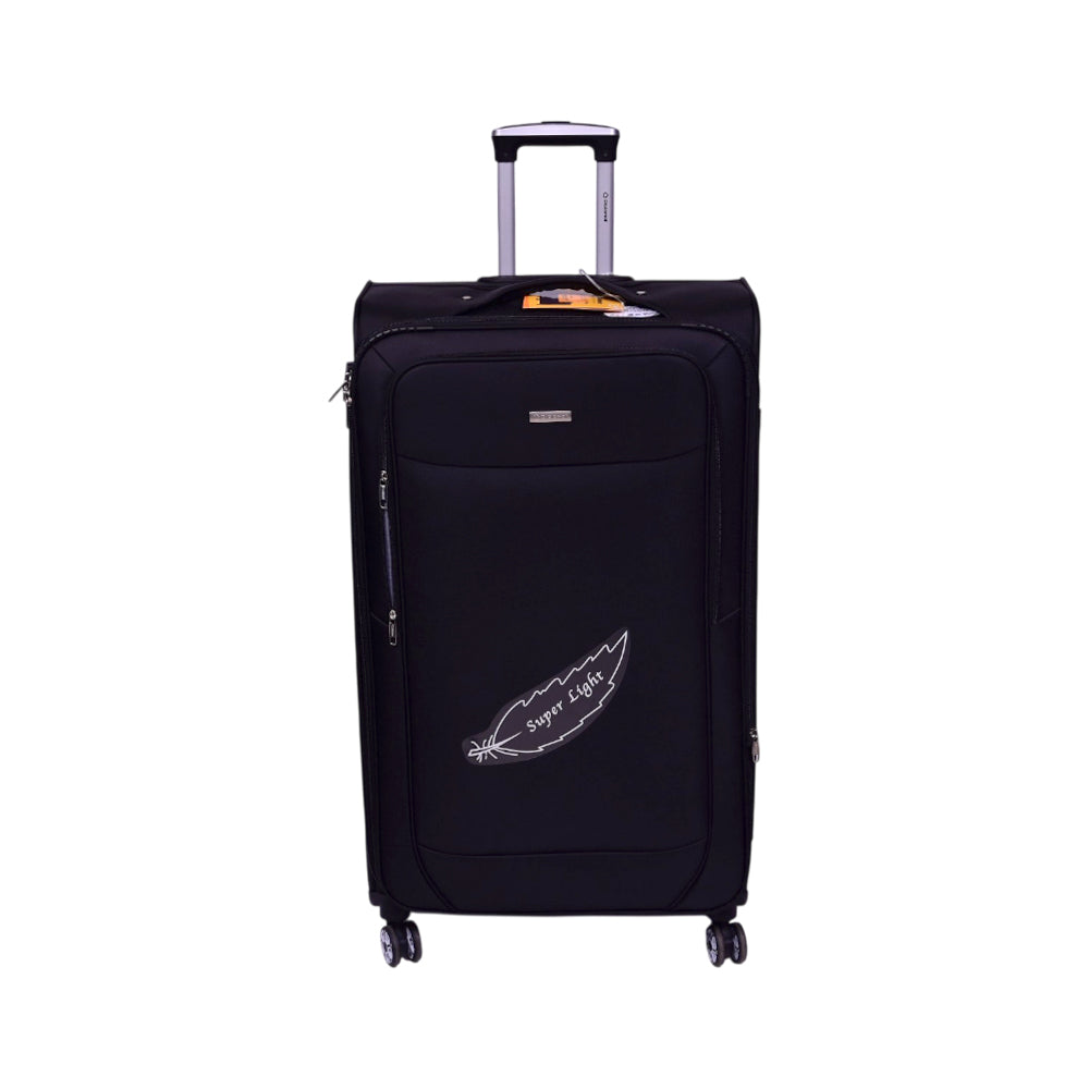 DIPLOMAT TROLLEY CASE AIR PLUS BLACK 32 INCH Default Title - MamasJan Luggage