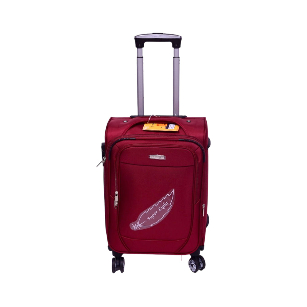 DIPLOMAT TROLLEY CASE AIR PLUS MAUVE 20 INCH Default Title - MamasJan Luggage