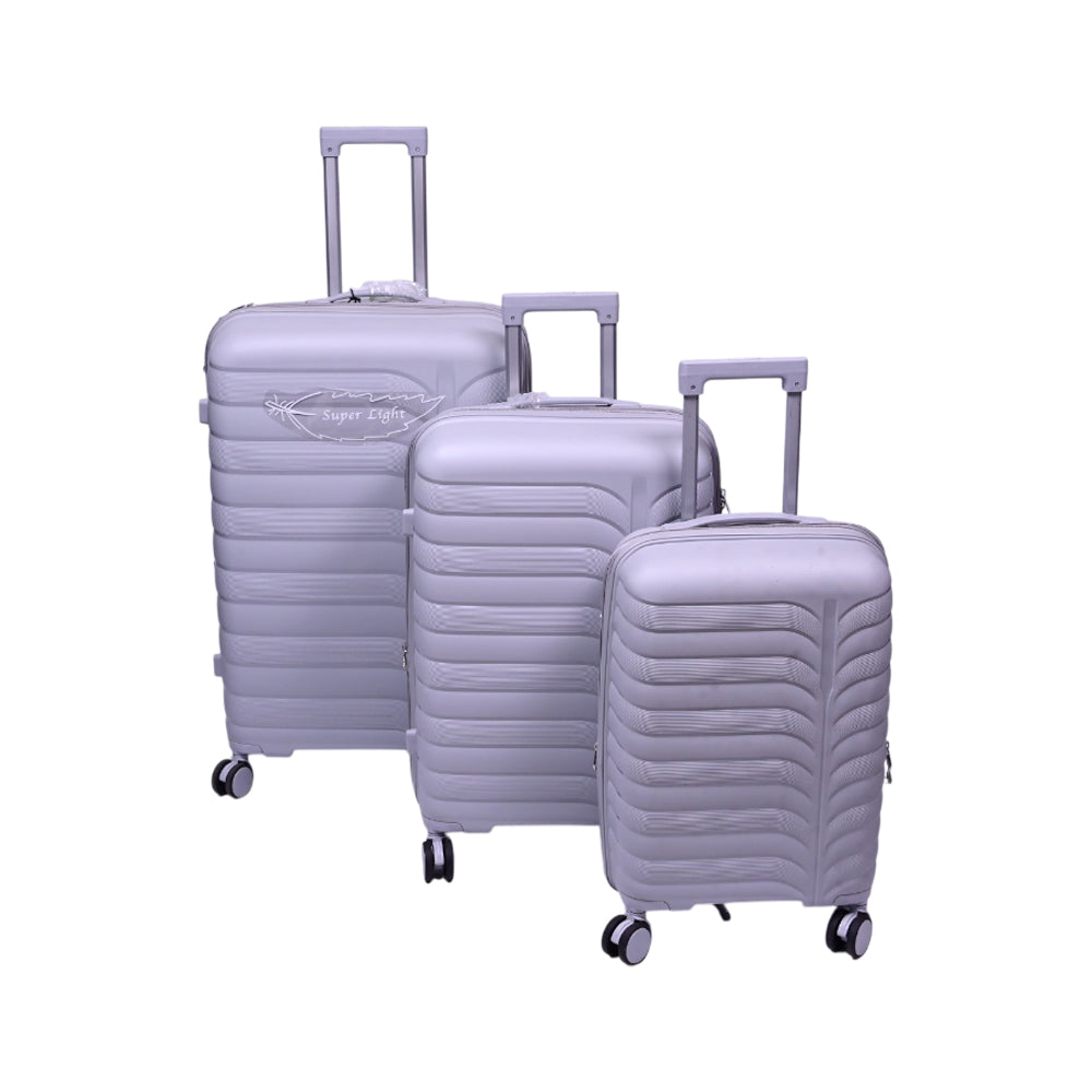 TROLLY SET 3PC IR-208 Default Title - MamasJan Luggage