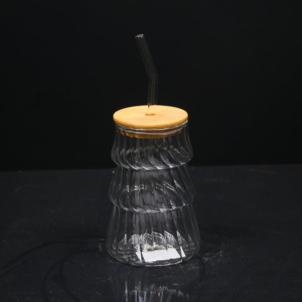 MUG WITH STRAW 82-10 Default Title - MamasJan Crockery
